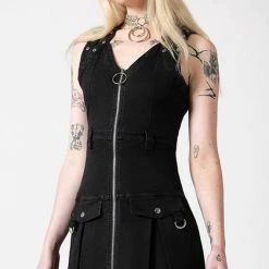 Promo 🔔 KILLSTAR Punky Colour Furiosa | ZIP 👗 DRESS* 🎉 -PUNK Sales Store killstar furiosa zip dress 2 f5e753b0 35a3 405f ac5e 055d7b103268 700x700