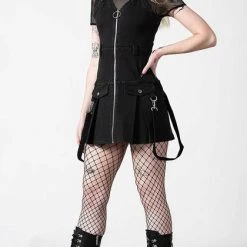 Promo 🔔 KILLSTAR Punky Colour Furiosa | ZIP 👗 DRESS* 🎉 -PUNK Sales Store killstar furiosa zip dress 4 4e0cc64a f736 4b91 8dd1 020dfc3f9d18 700x700