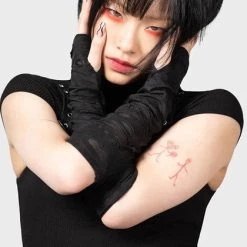 Deals ✨ KILLSTAR Mens Accessories Isqesis | GLOVES 😍 -PUNK Sales Store killstar isqesis gloves 4 700x700