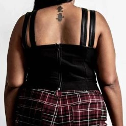 New 😉 KILLSTAR Grunge Jaded [Black] | STRAP TOP** 🔥 -PUNK Sales Store killstar jaded black strap top 5 652ebdc7 f1f0 4118 bef1 11bca1737944 700x700