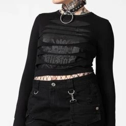 Discount 😀 KILLSTAR Grunge Sirena | SLASHED LONG SLEEVE TOP** 🎉 -PUNK Sales Store killstar sirena slashed long sleeve top 1 98e55c85 2ac9 4572 bbb8 cba7209cd8ec 700x700