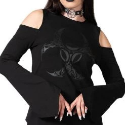 Cheap ⭐ KILLSTAR Punky Colour Voxy | COLD SHOULDER TOP* 🎉