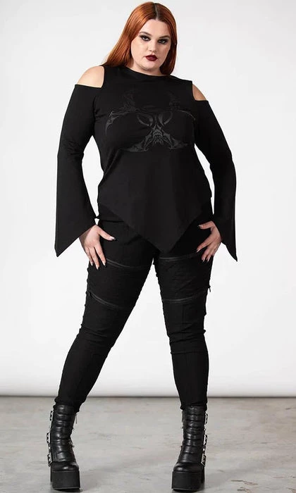 Cheap โญ KILLSTAR Punky Colour Voxy | COLD SHOULDER TOP* ๐ 6 Cheap โญ KILLSTAR Punky Colour Voxy | COLD SHOULDER TOP* ๐ - Image 4