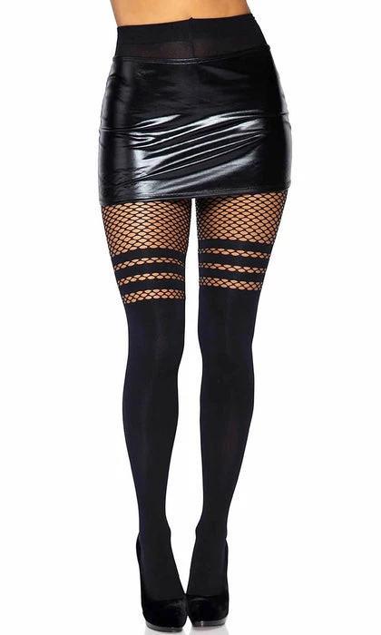 Hot Sale ๐งจ LEG AVENUE Grunge Ada Thigh High | FISHNET TIGHTS ๐ 3 Hot Sale ๐งจ LEG AVENUE Grunge Ada Thigh High | FISHNET TIGHTS ๐