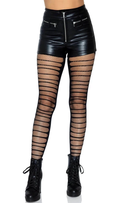 Discount ⌛ LEG AVENUE Cosplay Lara Shredded | FISHNET TIGHTS 🔥 3 Discount ⌛ LEG AVENUE Cosplay Lara Shredded | FISHNET TIGHTS 🔥