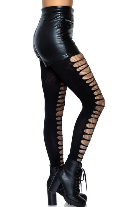 Discount ⌛ LEG AVENUE Cosplay Lara Shredded | FISHNET TIGHTS 🔥 4 Discount ⌛ LEG AVENUE Cosplay Lara Shredded | FISHNET TIGHTS 🔥 - Image 2