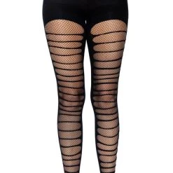 Discount ⌛ LEG AVENUE Cosplay Lara Shredded | FISHNET TIGHTS 🔥 11 Discount ⌛ LEG AVENUE Cosplay Lara Shredded | FISHNET TIGHTS 🔥 -PUNK Sales Store leg avenue lara shredded fishnet tights 3 700x700