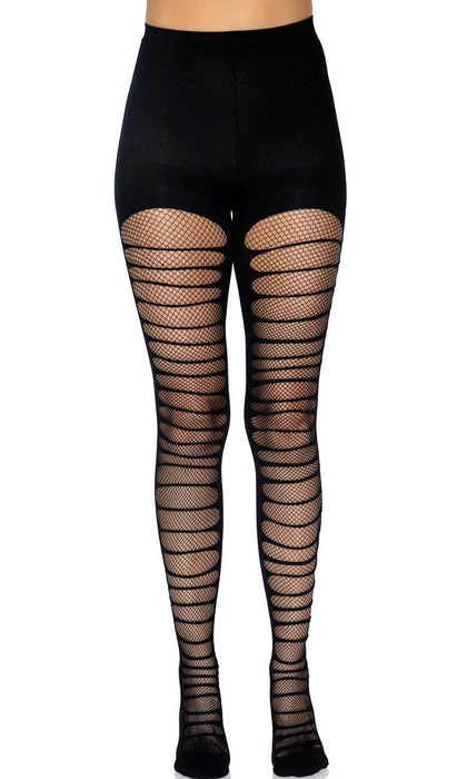 Discount ⌛ LEG AVENUE Cosplay Lara Shredded | FISHNET TIGHTS 🔥 5 Discount ⌛ LEG AVENUE Cosplay Lara Shredded | FISHNET TIGHTS 🔥 - Image 3