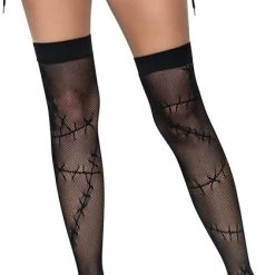 Brand new 🛒 LEG AVENUE Grunge Stitched Up | FISHNET THIGH HIGHS 😉 -PUNK Sales Store leg avenue stitched up fishnet thigh highs 4 79def228 4035 4b90 b9be 3a92668f9671 700x700