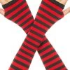 Brand new 🔔 MUSIC LEGS Punky Colour Opaque Striped [Black/Red] | ARM WARMERS 👏 -PUNK Sales Store music legs opaque striped black red arm warmers 1 466110bc 0401 46e7 9571 f17f40473428