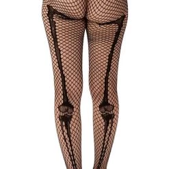 Outlet 😉 PAMELA MANN 💀 Halloween Skeleton Bone | Net TIGHTS 🔔 -PUNK Sales Store pamela mann skeleton bone net tights 2 3c682d03 fadd 454c 99da 2273e1fd2a3f 700x700