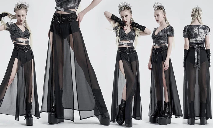 Budget π₯° PUNK RAVE Grunge Purgatory | SHEER π SKIRT β 10 Budget π₯° PUNK RAVE Grunge Purgatory | SHEER π SKIRT β - Image 8