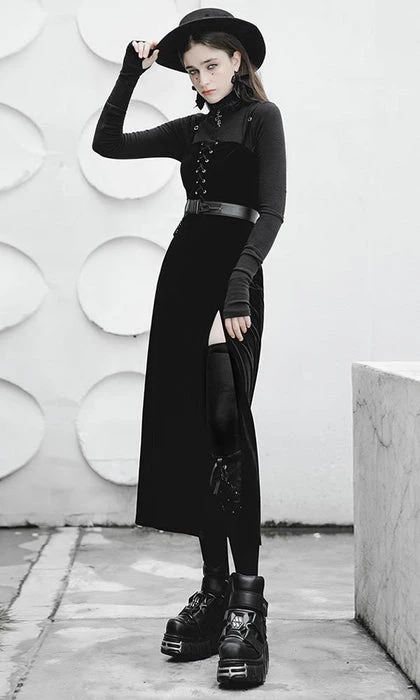 Best Pirce ✨ PUNK RAVE Punky Colour Enchantress | VELVET 👗 DRESS ✔️ 7 Best Pirce ✨ PUNK RAVE Punky Colour Enchantress | VELVET 👗 DRESS ✔️ - Image 5