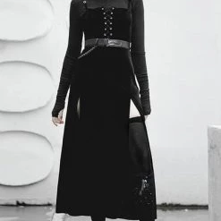 Best Pirce ✨ PUNK RAVE Punky Colour Enchantress | VELVET 👗 DRESS ✔️