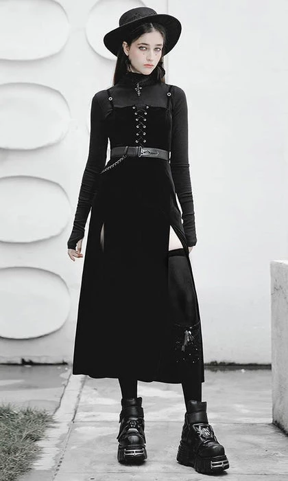 Best Pirce ✨ PUNK RAVE Punky Colour Enchantress | VELVET 👗 DRESS ✔️ 3 Best Pirce ✨ PUNK RAVE Punky Colour Enchantress | VELVET 👗 DRESS ✔️