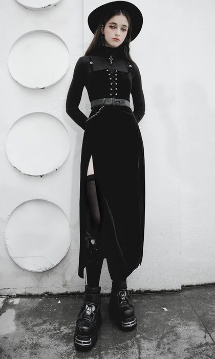 Best Pirce ✨ PUNK RAVE Punky Colour Enchantress | VELVET 👗 DRESS ✔️ 8 Best Pirce ✨ PUNK RAVE Punky Colour Enchantress | VELVET 👗 DRESS ✔️ - Image 6