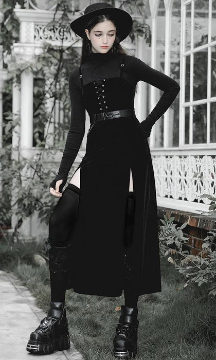 Best Pirce ✨ PUNK RAVE Punky Colour Enchantress | VELVET 👗 DRESS ✔️ 11 Best Pirce ✨ PUNK RAVE Punky Colour Enchantress | VELVET 👗 DRESS ✔️ - Image 9