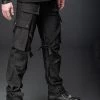 Coupon ⌛ QUEEN OF DARKNESS Mens Clothing Nihil | CARGO PANTS 🎉