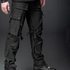 Coupon ⌛ QUEEN OF DARKNESS Mens Clothing Nihil | CARGO PANTS 🎉