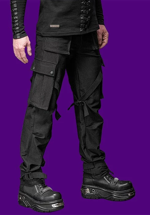 Coupon ⌛ QUEEN OF DARKNESS Mens Clothing Nihil | CARGO PANTS 🎉 4 Coupon ⌛ QUEEN OF DARKNESS Mens Clothing Nihil | CARGO PANTS 🎉 - Image 2