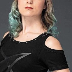 Best deal 👏 QUEEN OF DARKNESS Grunge Pentagram | OFF SHOULDER TOP 🎉 -PUNK Sales Store queen of darkness pentagram off shoulder top 2 4011f7a0 e6d2 4958 b198 a691da66b421 700x700