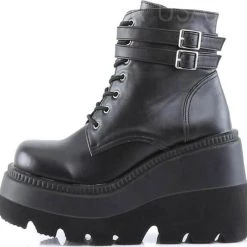Brand new ❤️ DEMONIA 👟 SHOES Demonia SHAKER-52 [Black] | PLATFORM 🥾 BOOTS [IN STOCK] 🎉 -PUNK Sales Store shaker 52 black platform boots in stock 3 18edc137 04da 42d6 aa6f 785272f5a70e 700x700