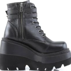 Brand new ❤️ DEMONIA 👟 SHOES Demonia SHAKER-52 [Black] | PLATFORM 🥾 BOOTS [IN STOCK] 🎉 -PUNK Sales Store shaker 52 black platform boots in stock 5 e4944b97 39cd 4786 b6ad 00dfcb963c7b 700x700