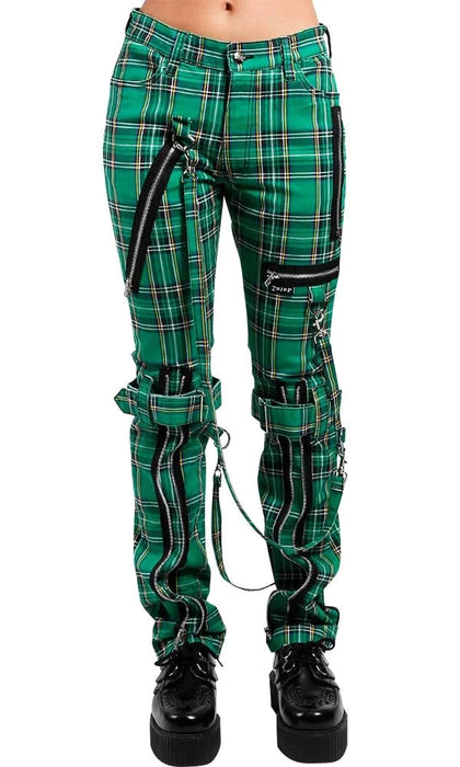 New 🌟 TRIPP NYC Mens Clothing Green Plaid | BONDAGE PANTS 😀 3 New 🌟 TRIPP NYC Mens Clothing Green Plaid | BONDAGE PANTS 😀