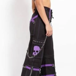 Outlet 😉 TRIPP NYC Mens Clothing Skull [Purple] | ZIP OFF PANTS ✔️ -PUNK Sales Store tripp nyc skull purple zip off pants 2 b371ddb8 f56e 4565 a58d e3910ca17296 700x700