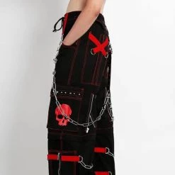 Hot Sale 🎉 TRIPP NYC Mens Clothing Skull [Red] | ZIP OFF PANTS 💯 -PUNK Sales Store tripp nyc skull red zip off pants 2 8085444f 450d 4a4f ad1e 2b6fd6f1b5e2 700x700