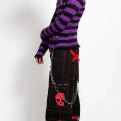 Hot Sale 🎉 TRIPP NYC Mens Clothing Skull [Red] | ZIP OFF PANTS 💯 -PUNK Sales Store tripp nyc skull red zip off pants 6 11daa641 7565 4c03 b1ca 1a9f1eb45a78 700x700