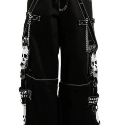 Best deal 🥰 TRIPP NYC Mens Clothing Super Skull [Black/White] | PANTS 🔥