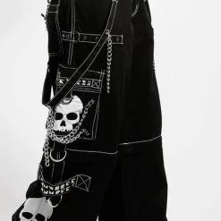 Best deal 🥰 TRIPP NYC Mens Clothing Super Skull [Black/White] | PANTS 🔥 -PUNK Sales Store tripp nyc super skull black white pants 3 9a03ba8a ebc2 4f3a 8945 65a5cc29d225 700x700