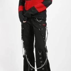 Outlet 👏 TRIPP NYC Punky Colour The U-Chain [Black] | PANTS ⭐ -PUNK Sales Store tripp nyc the u chain black pants 2 6e2d2c88 b23a 4433 8a3a bce79e8e2d4c 700x700