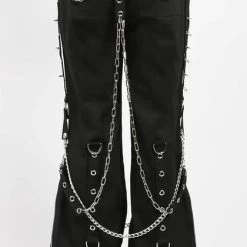 Outlet 👏 TRIPP NYC Punky Colour The U-Chain [Black] | PANTS ⭐ -PUNK Sales Store tripp nyc the u chain black pants 4 93d53dc9 360b 490c afd4 c780a64bb801 700x700