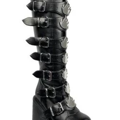 Cheapest 😉 YRU Punky Colour Dune Hi Flame [Black] | PLATFORM 🥾 BOOTS* 🔔